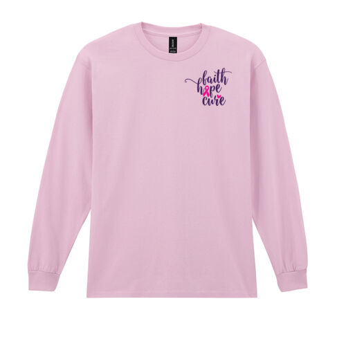 Faith Hope Cure L/S T Shirt Thumbnail